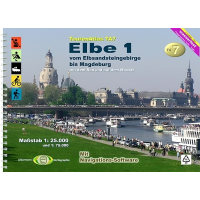 J&uuml;bermann-Verlag TA7 Touren Atlas TA7 Elbe-1...