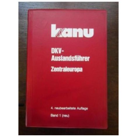 DKV-Verlag Auslandsführer Band 1 Zentraleuropa 4.Auflage