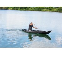 WET-Elements Kanu Salto Canoe C2 Pro (mit Kenterschutz) racing schwarz