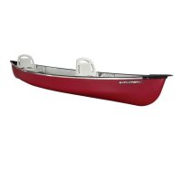 Pelican Canoe 14.6 DLX Bausatz burgundy red /tin grey