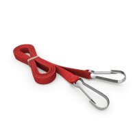 Kathrein Rodelband mit Karabiner rot