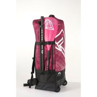 Aqua Marina Premium Luggage Bag 90 Liter mit Rollen raspberry