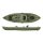 WET-Elements Sit-On-Top SeaFlo Fishing Kayak - olivgrün