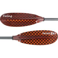 Prijon Tourenpaddel Swing Carbon-rot Ergo-Schaft