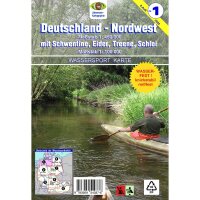 Jübermann-Verlag WW1 WW-Wanderkarte Deutschland...